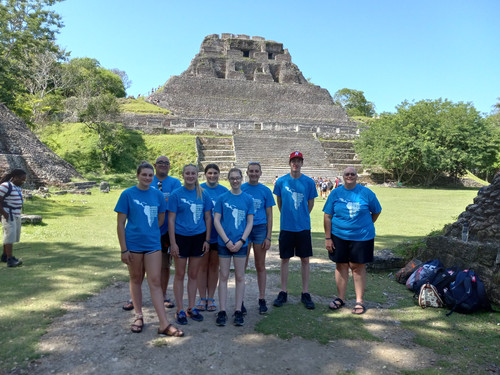 Xinantunich ruins Belize trip