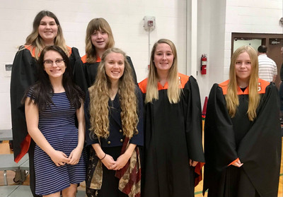 Part of The High School choir and Ms. Lloyd at the Veteran's Day Concert!