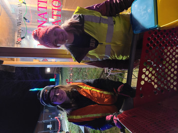 Volunteering at Winter Wonderland Rotary Lights
