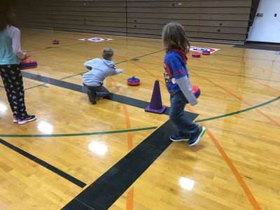 Winter Gym Class Fun