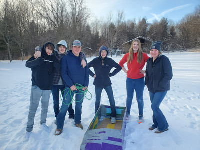 Winner of the Jan 2024 sled race